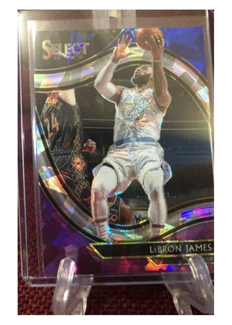 2020-21 Panini Select Base Set LeBron James #223 card