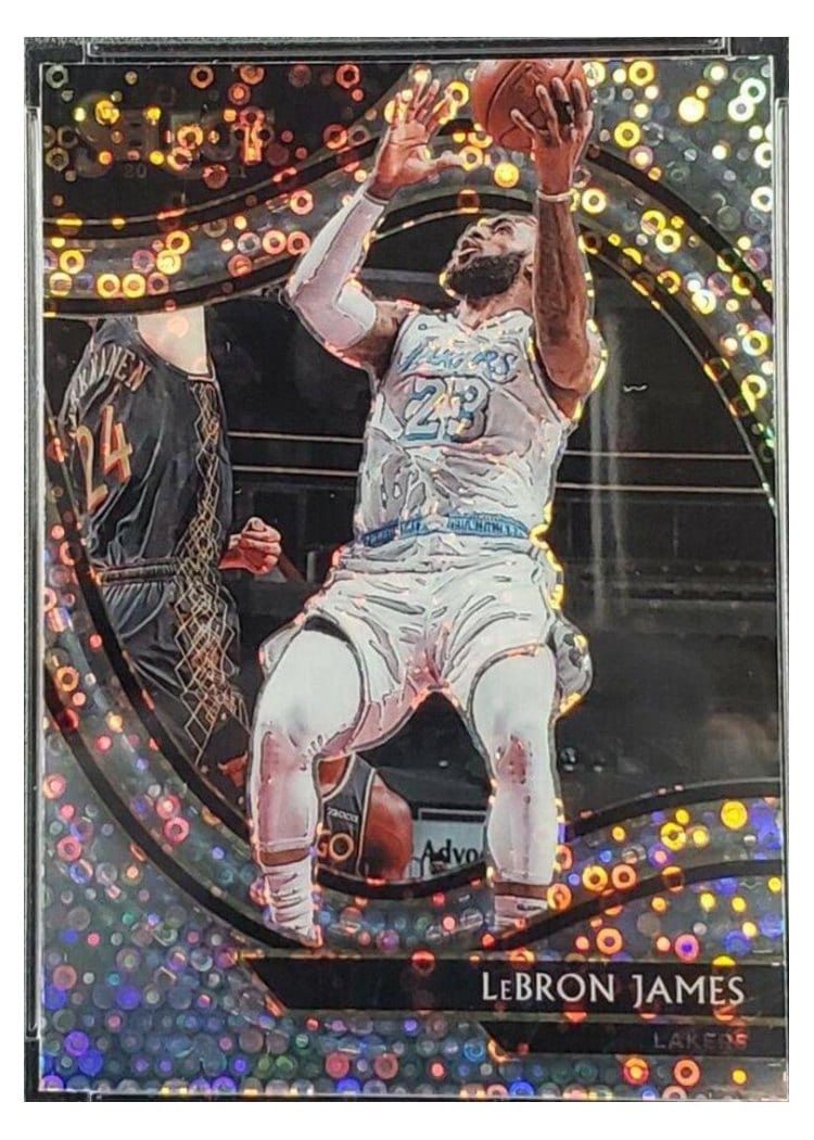 2020-21 Panini Select Base Set LeBron James #223 card