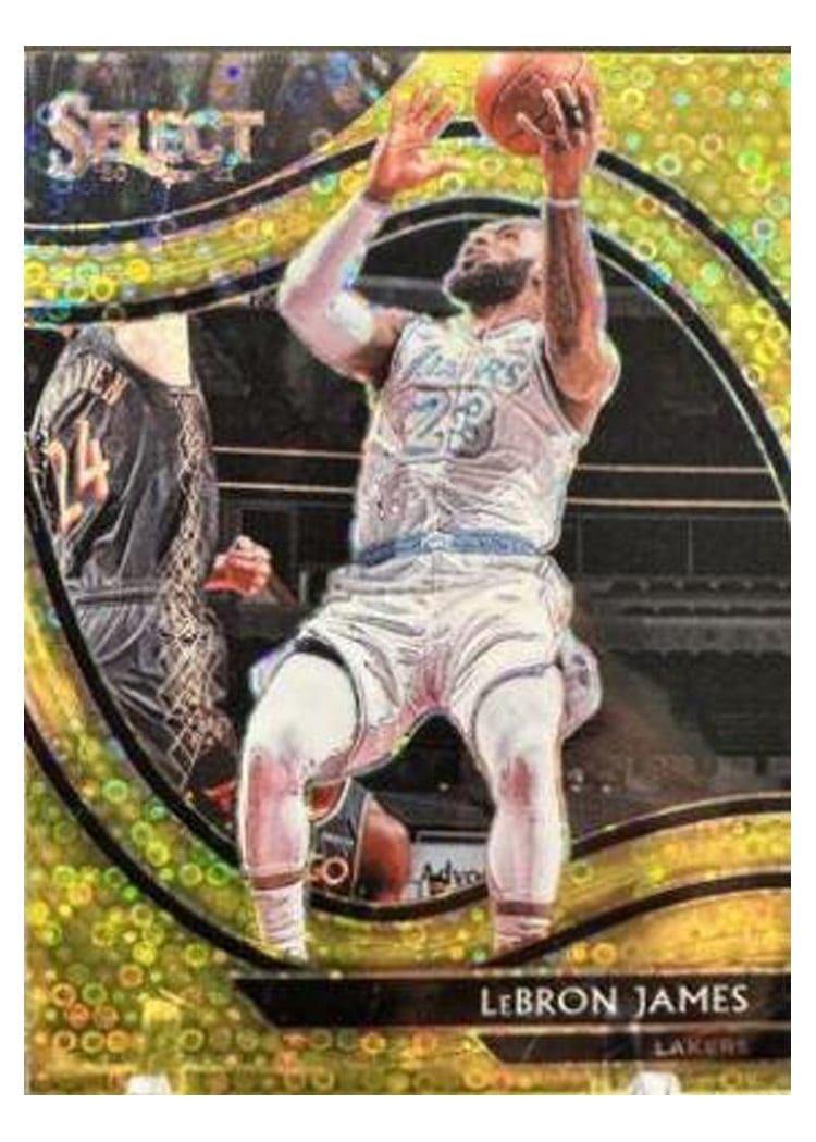 2020-21 Panini Select Base Set LeBron James #223 card