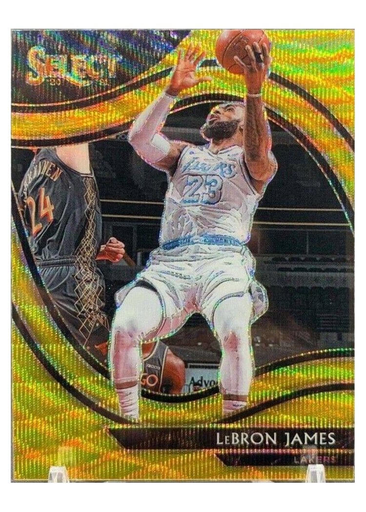 2020-21 Panini Select Base Set LeBron James #223 card