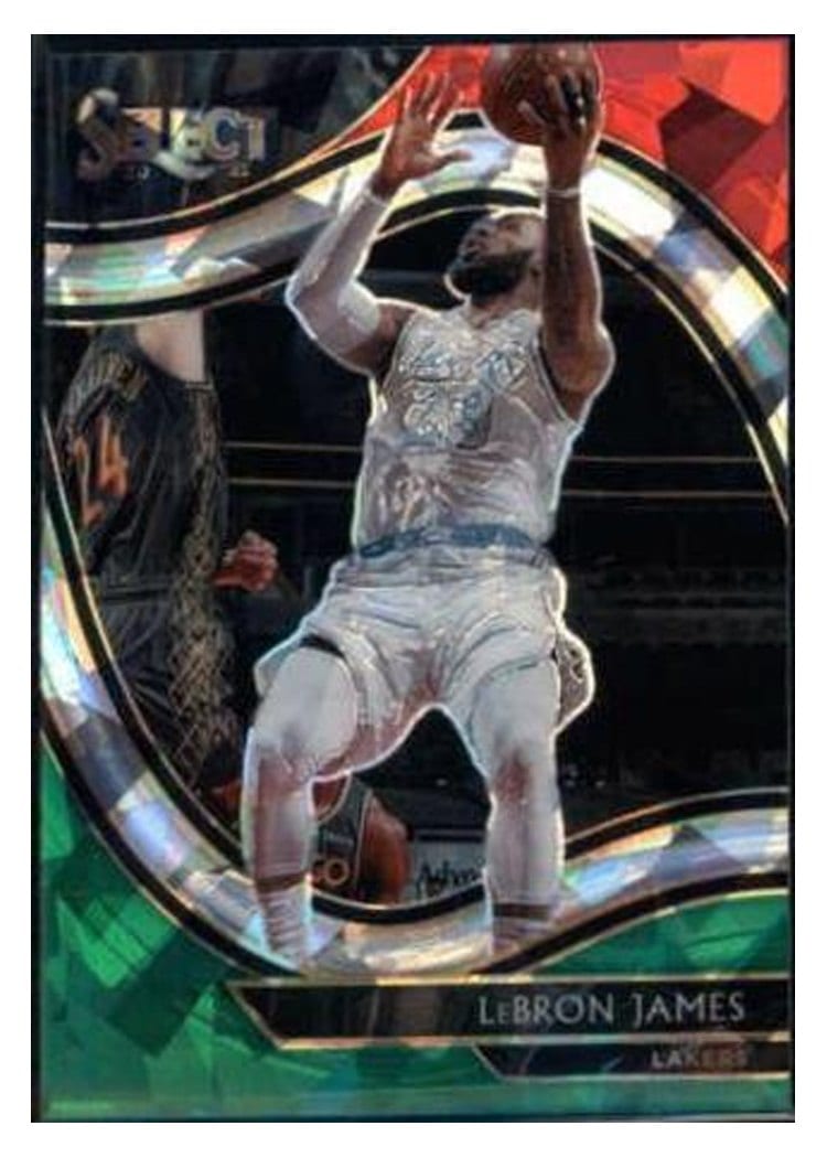2020-21 Panini Select Base Set LeBron James #223 card