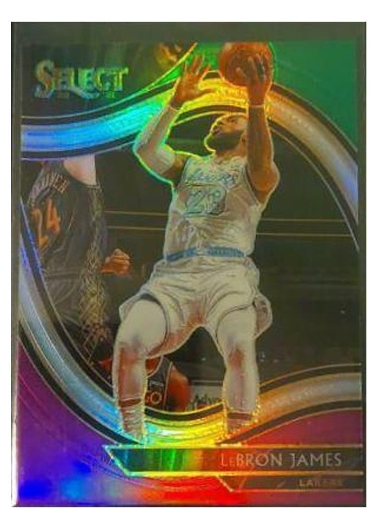 2020-21 Panini Select Base Set LeBron James #223 card