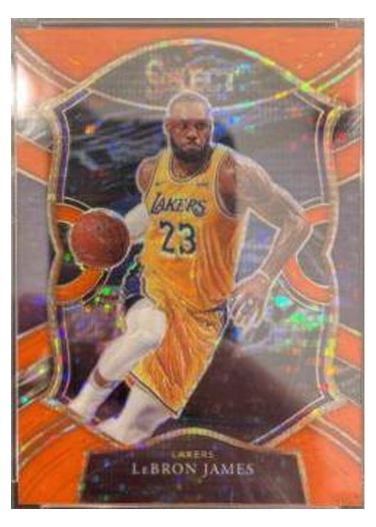 2020-21 Panini Select Base Set LeBron James #223 card