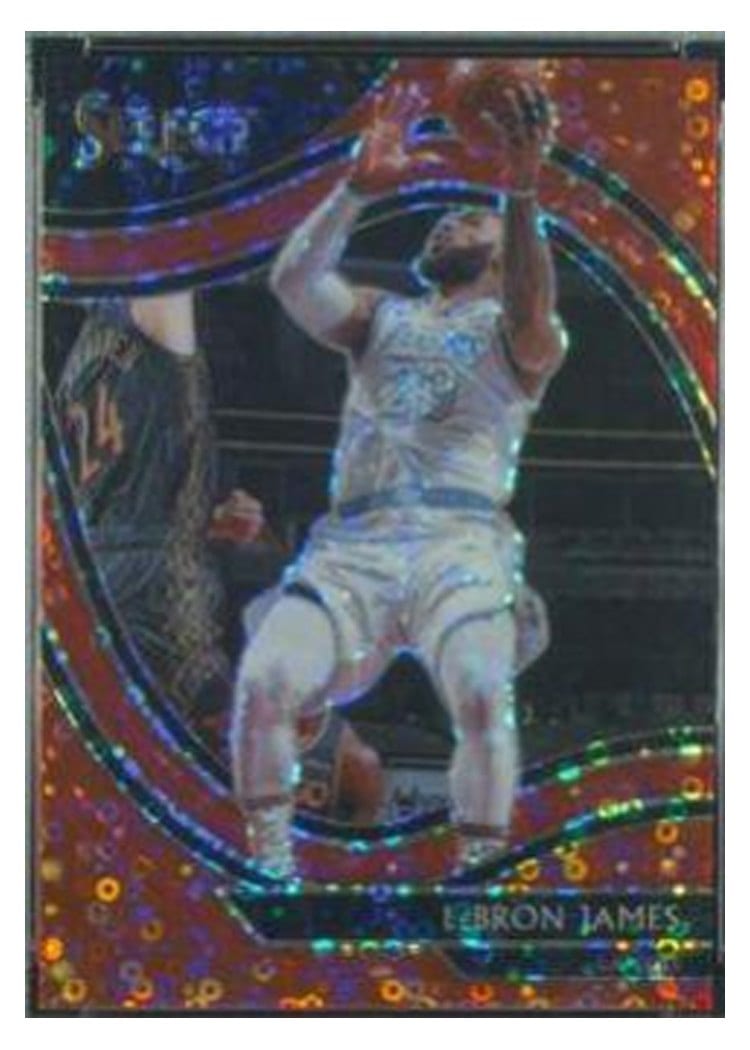 2020-21 Panini Select Base Set LeBron James #223 card
