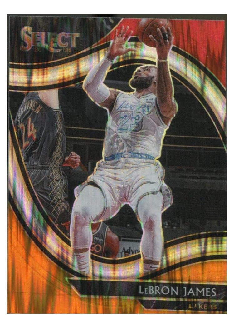 2020-21 Panini Select Base Set LeBron James #223 card
