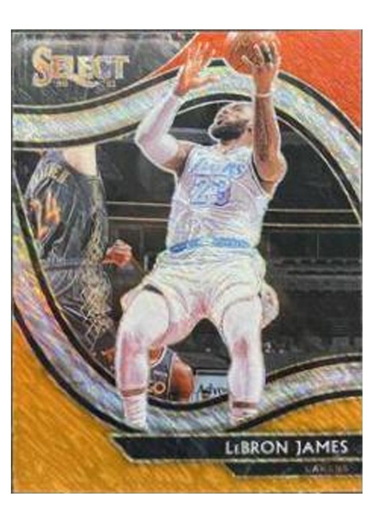 2020-21 Panini Select Base Set LeBron James #223 card