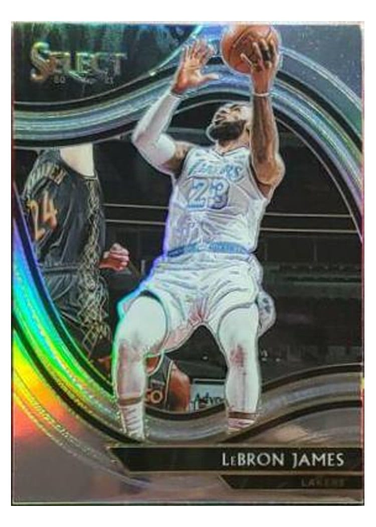 2020-21 Panini Select Base Set LeBron James #223 card