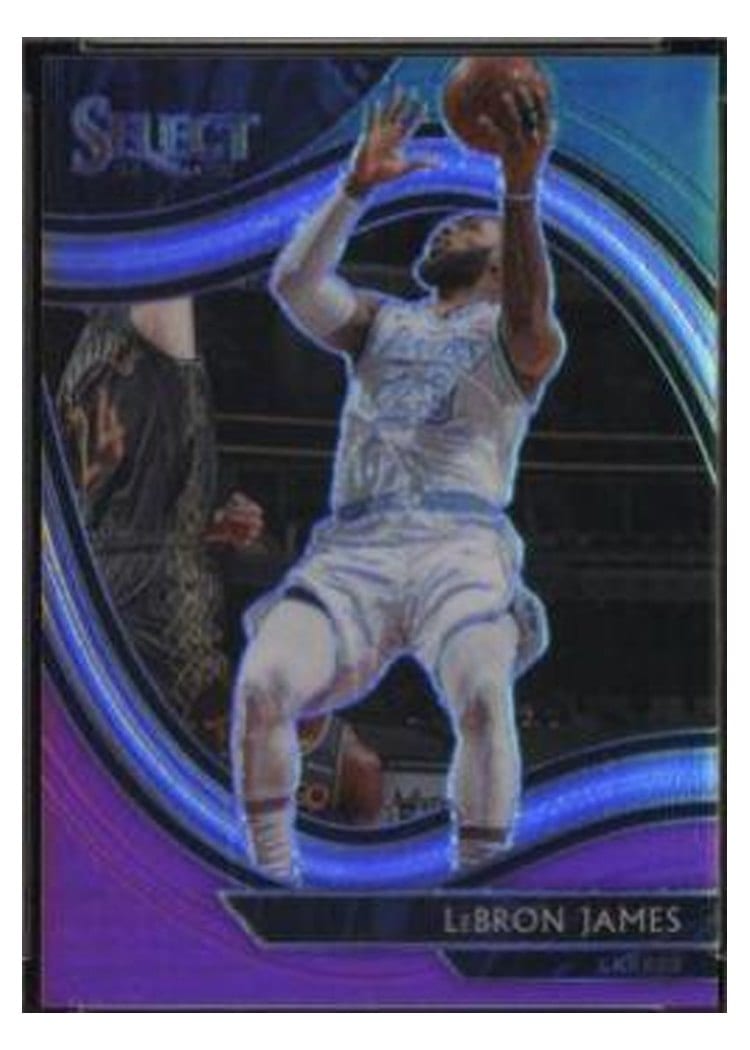 2020-21 Panini Select Base Set LeBron James #223 card