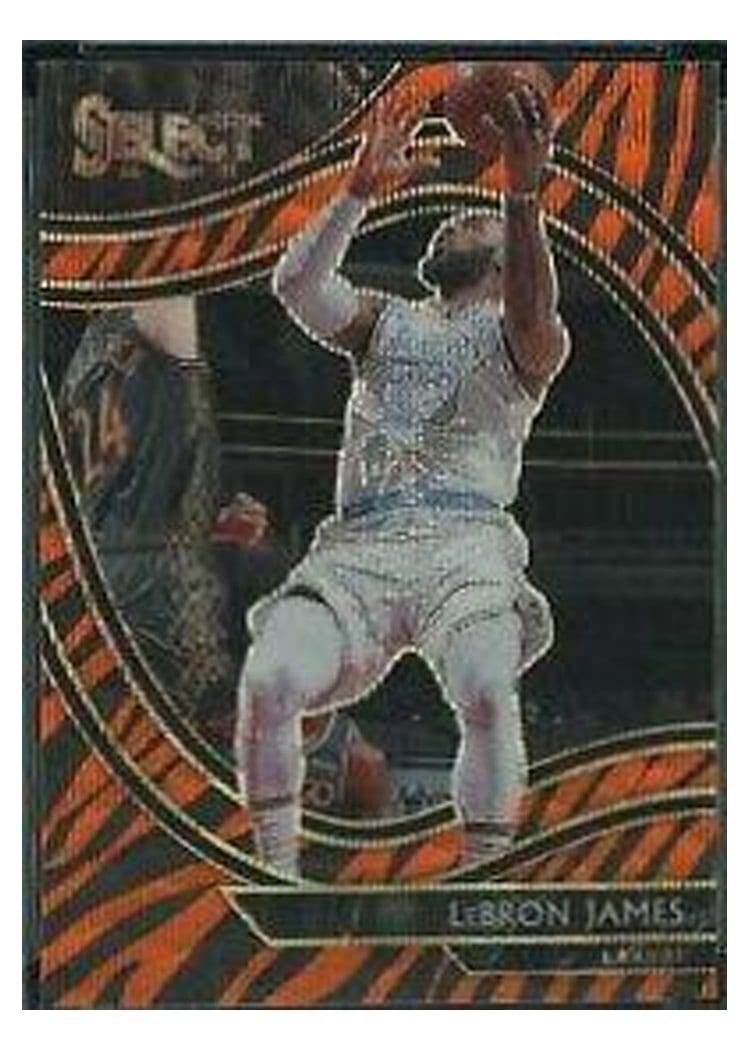 2020-21 Panini Select Base Set LeBron James #223 card