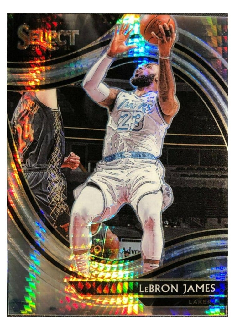2020-21 Panini Select Base Set LeBron James #223 card