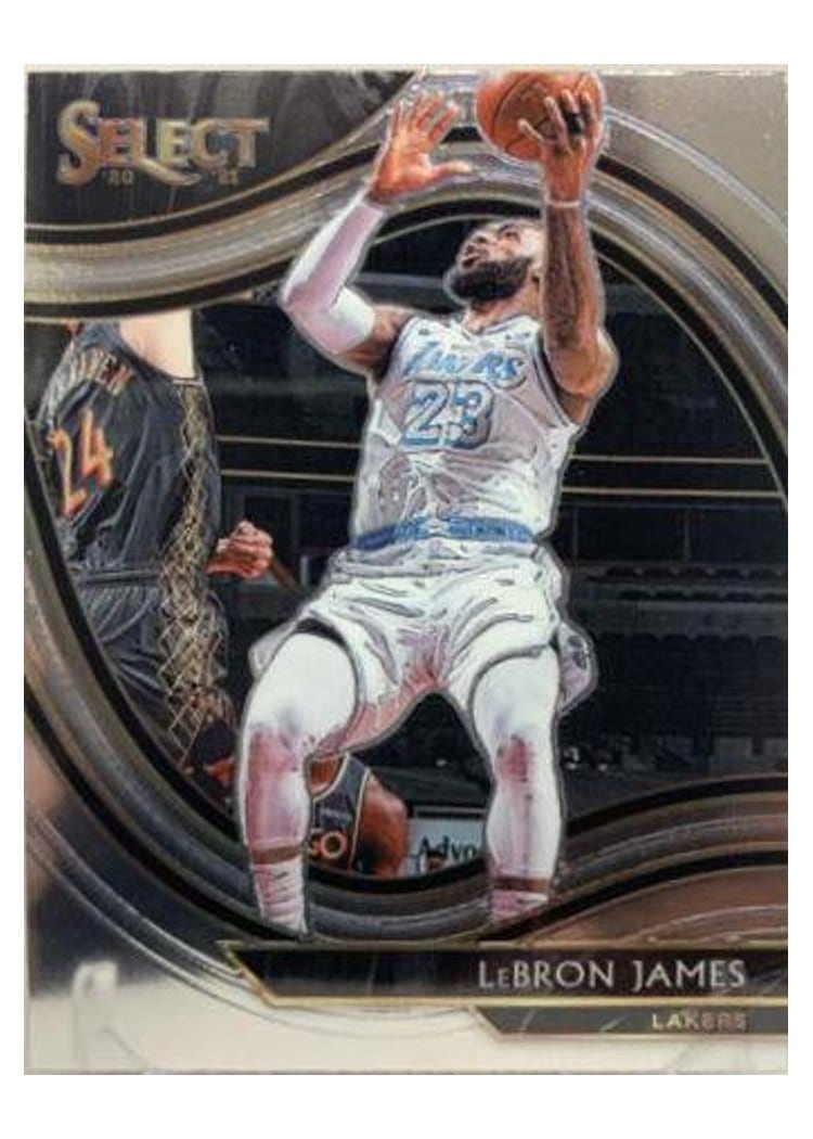 2020-21 Panini Select Base Set LeBron James #223 card