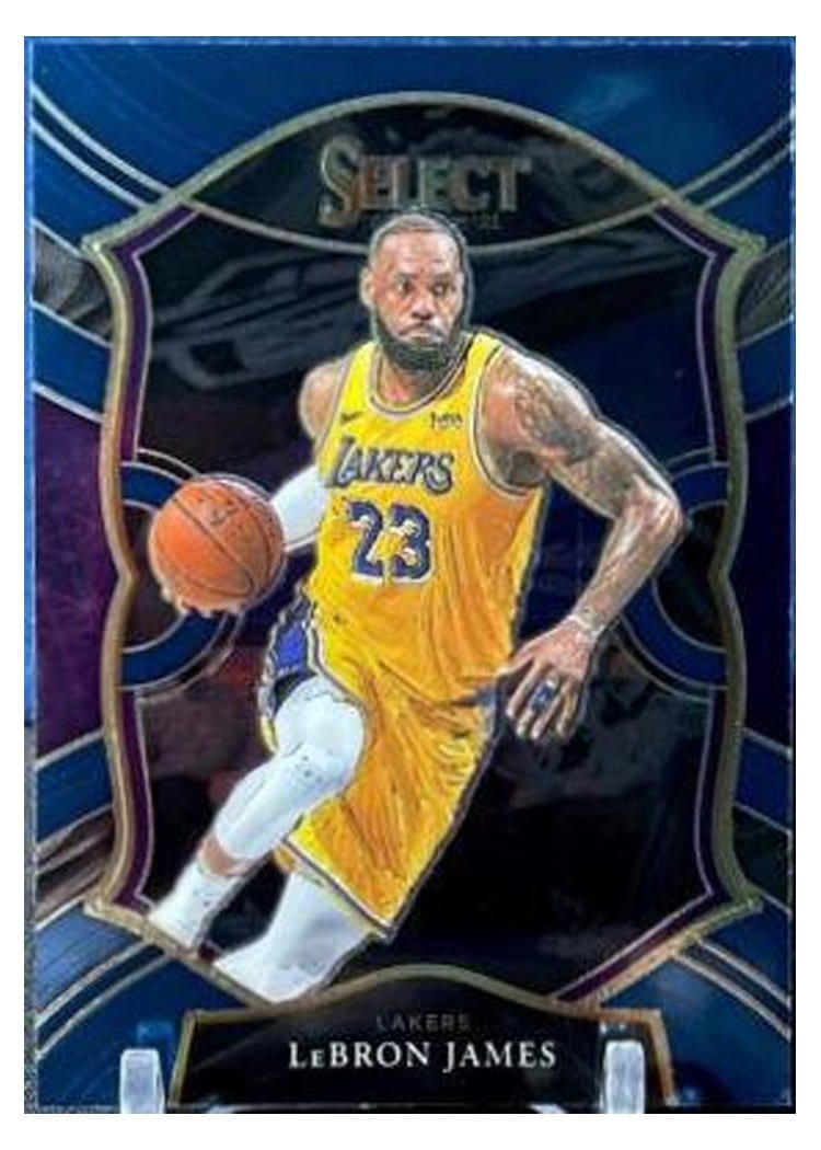 2020-21 Panini Select Base Set LeBron James #23 card