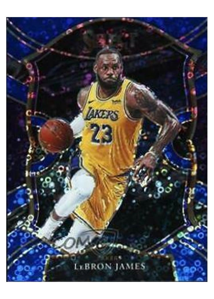 2020-21 Panini Select Base Set LeBron James #23 card