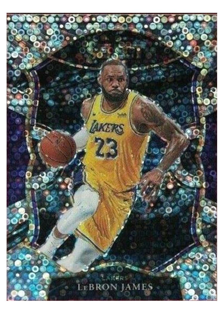 2020-21 Panini Select Base Set LeBron James #23 card