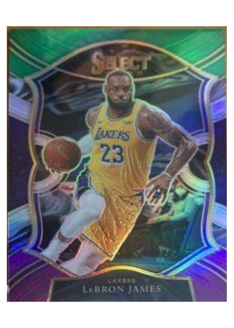 2020-21 Panini Select Base Set LeBron James #23 card