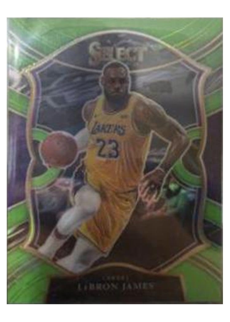 2020-21 Panini Select Base Set LeBron James #23 card