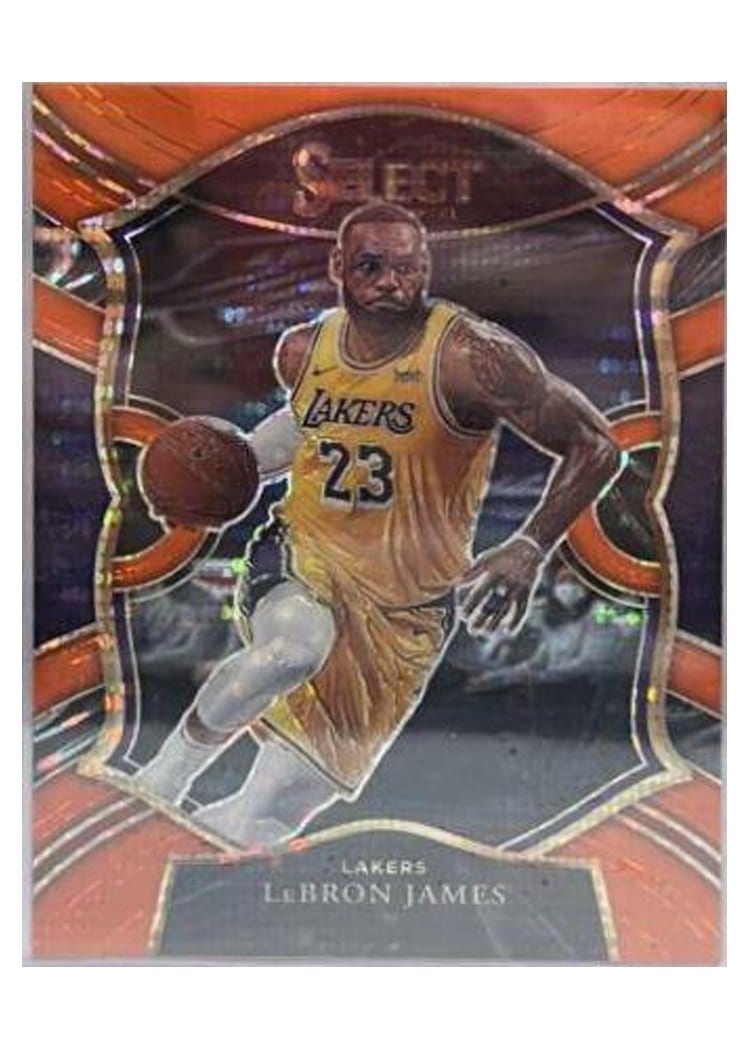 2020-21 Panini Select Base Set LeBron James #23 card