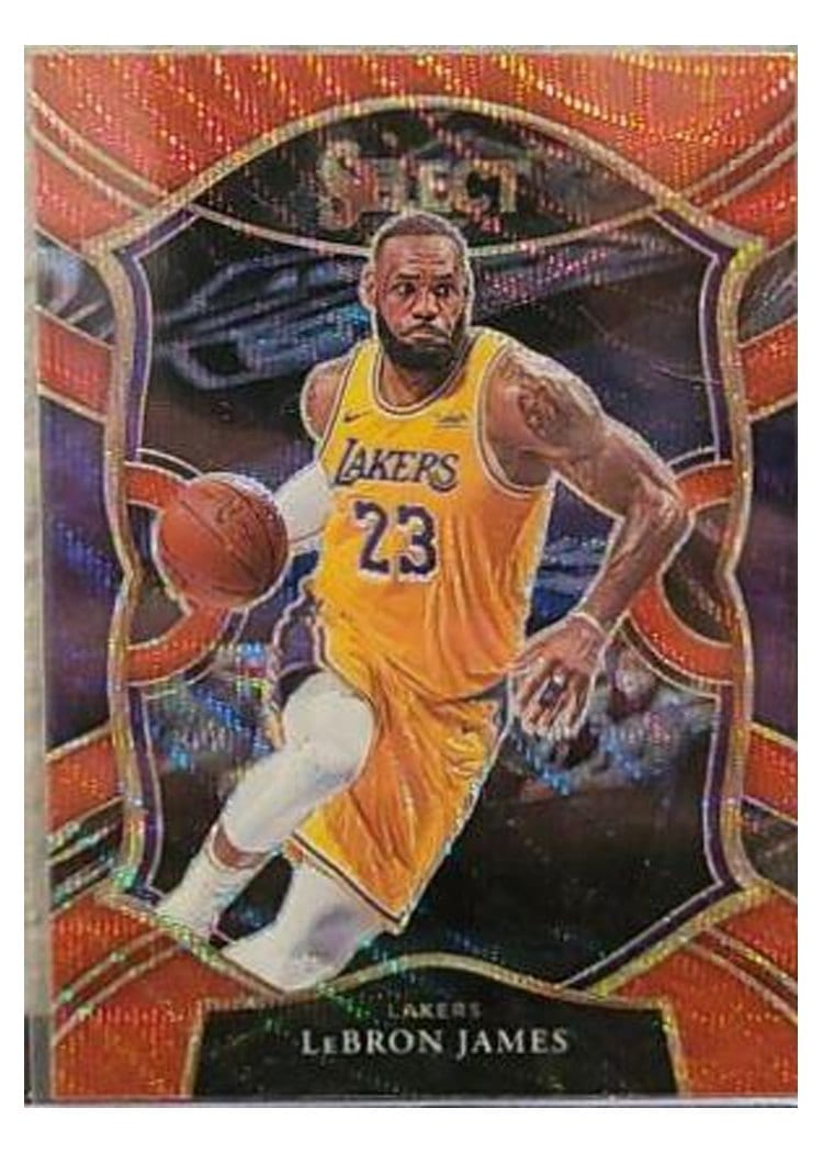 2020-21 Panini Select Base Set LeBron James #23 card
