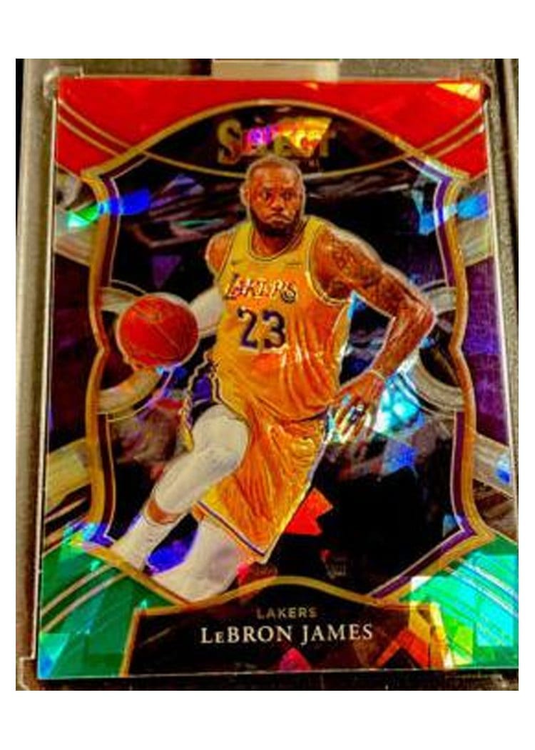 2020-21 Panini Select Base Set LeBron James #23 card
