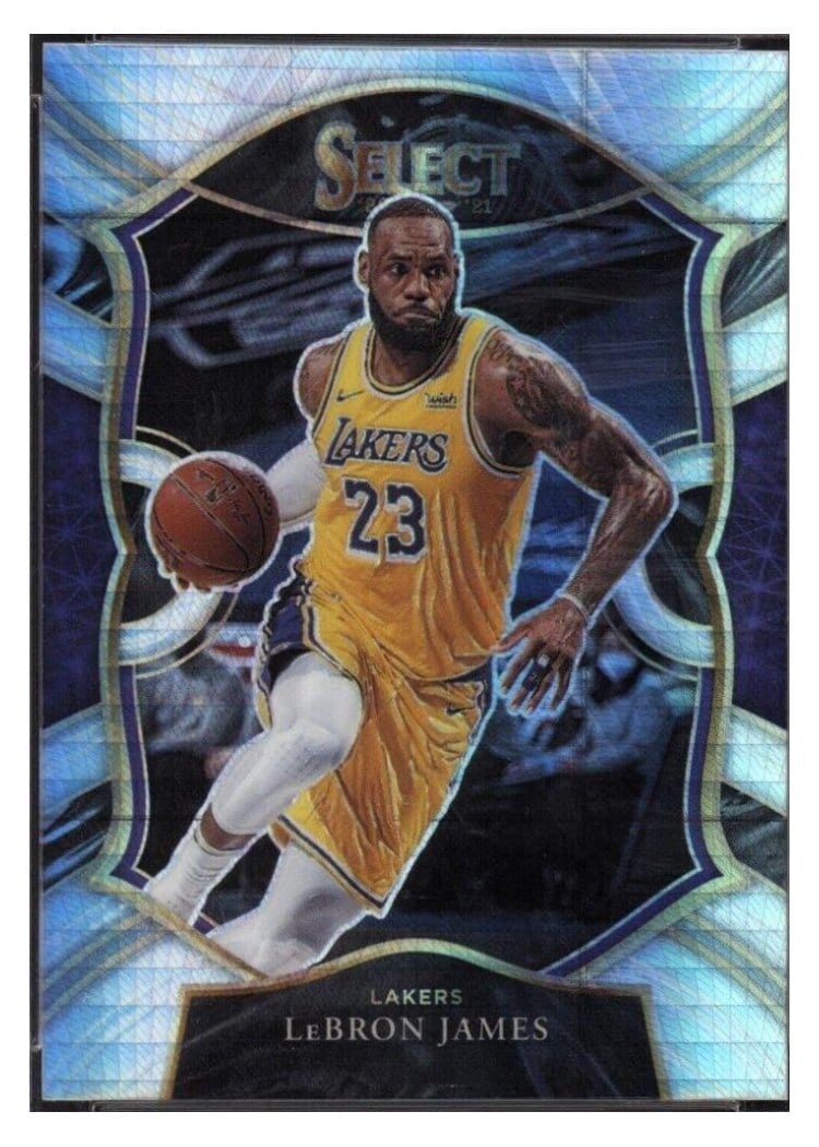 2020-21 Panini Select Base Set LeBron James #23 card