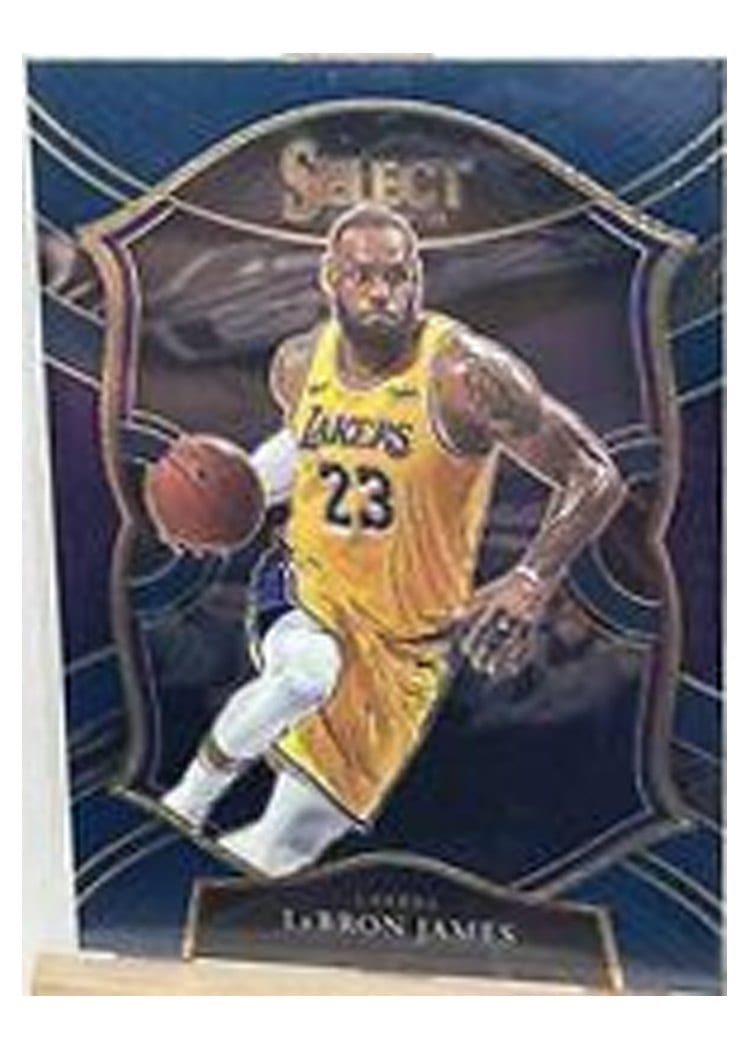 2020-21 Panini Select Base Set LeBron James #23 card