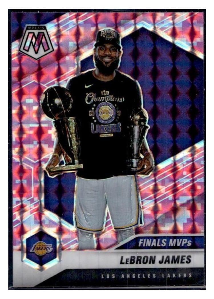 2020 Panini Mosaic LeBron James #297 card