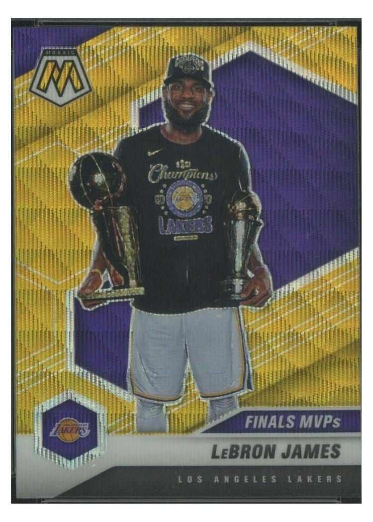 2020 Panini Mosaic LeBron James #297 card