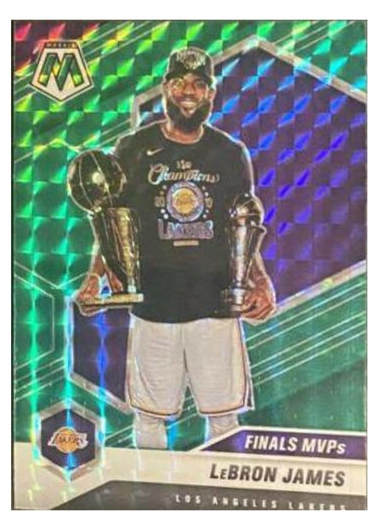 2020 Panini Mosaic LeBron James #297 card