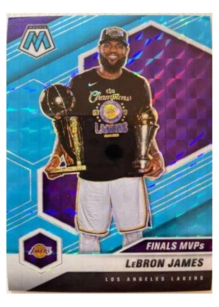 2020 Panini Mosaic LeBron James #297 card