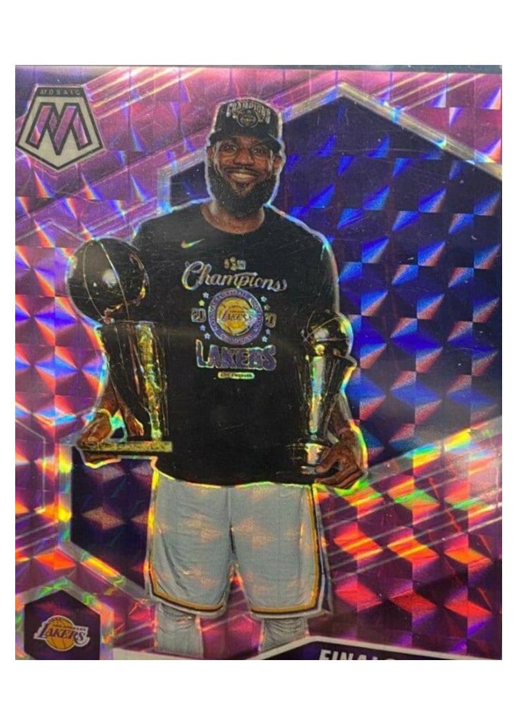 2020 Panini Mosaic LeBron James #297 card