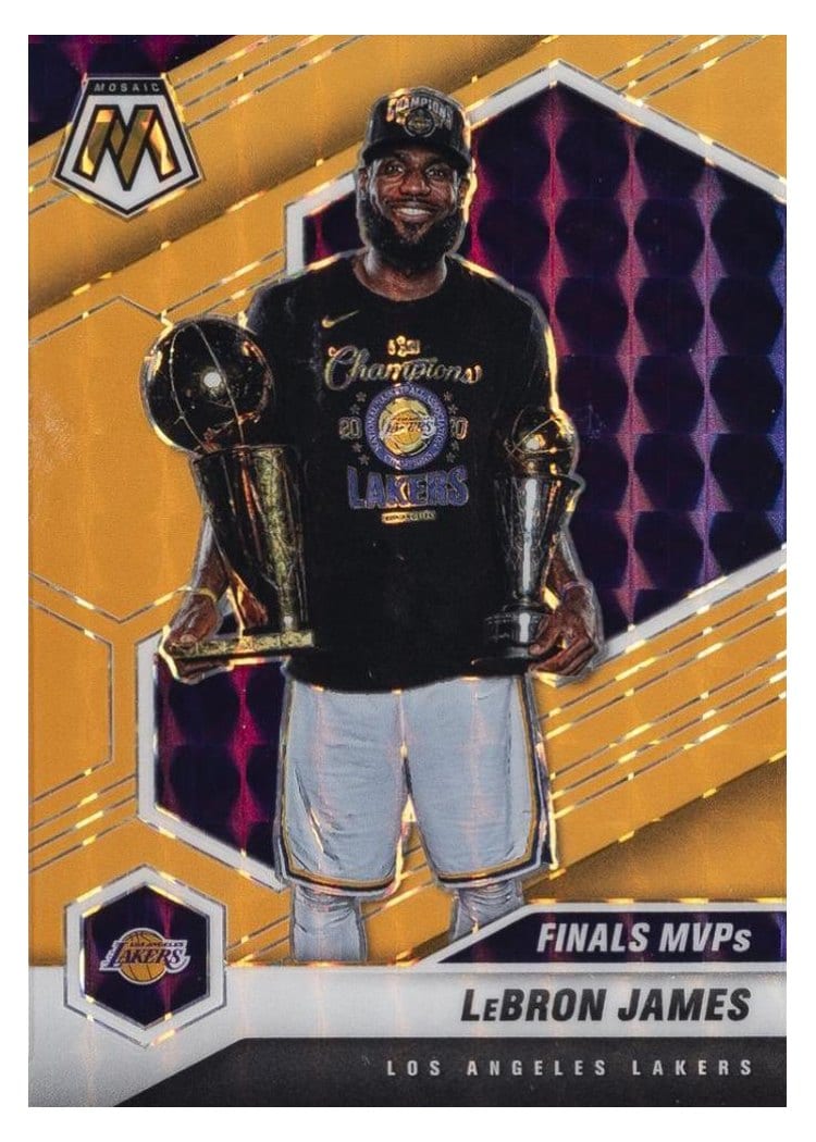 2020 Panini Mosaic LeBron James #297 card