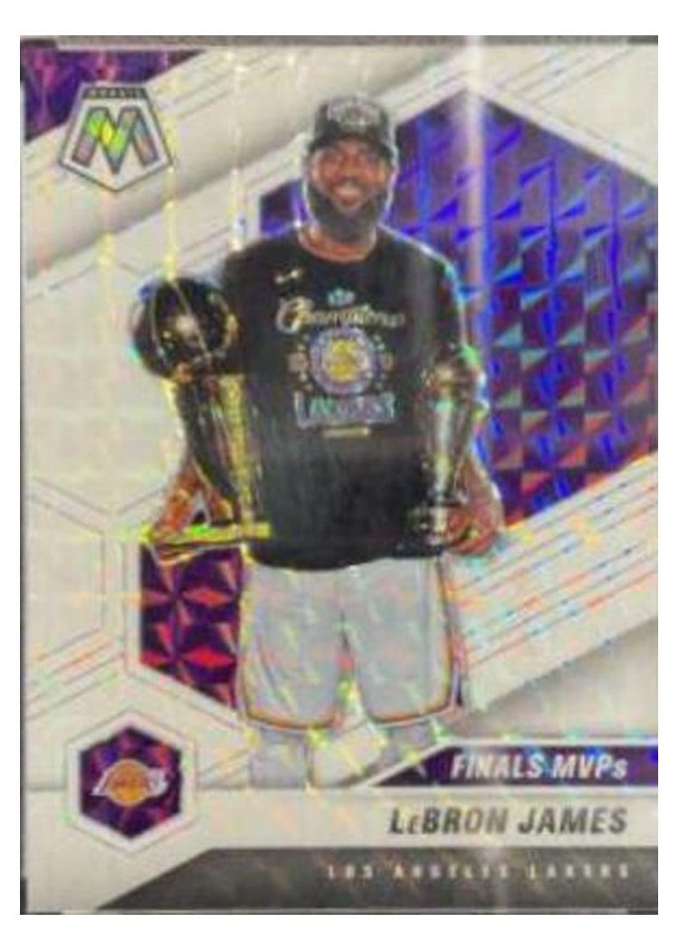2020 Panini Mosaic LeBron James #297 card
