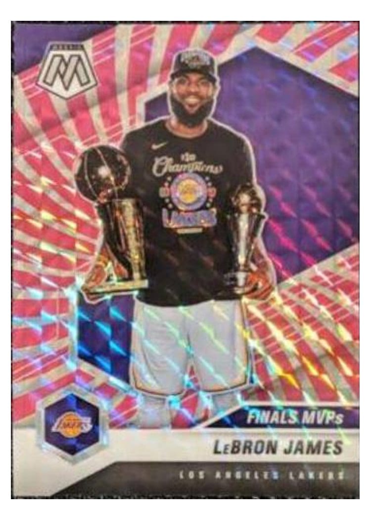 2020 Panini Mosaic LeBron James #297 card
