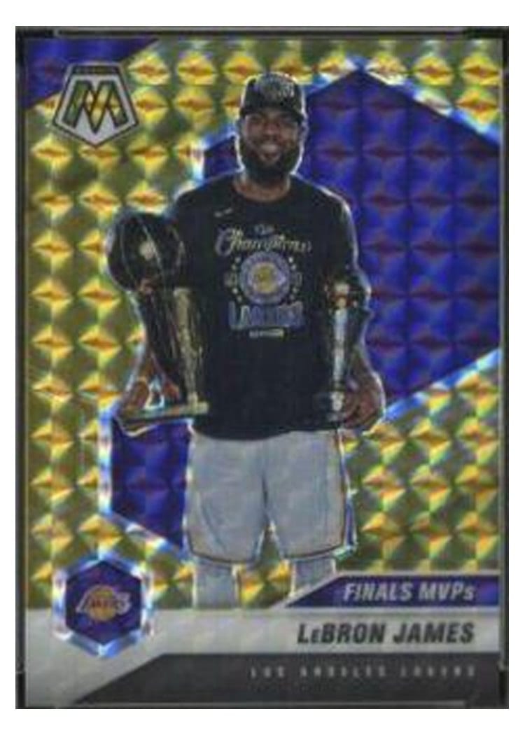 2020 Panini Mosaic LeBron James #297 card
