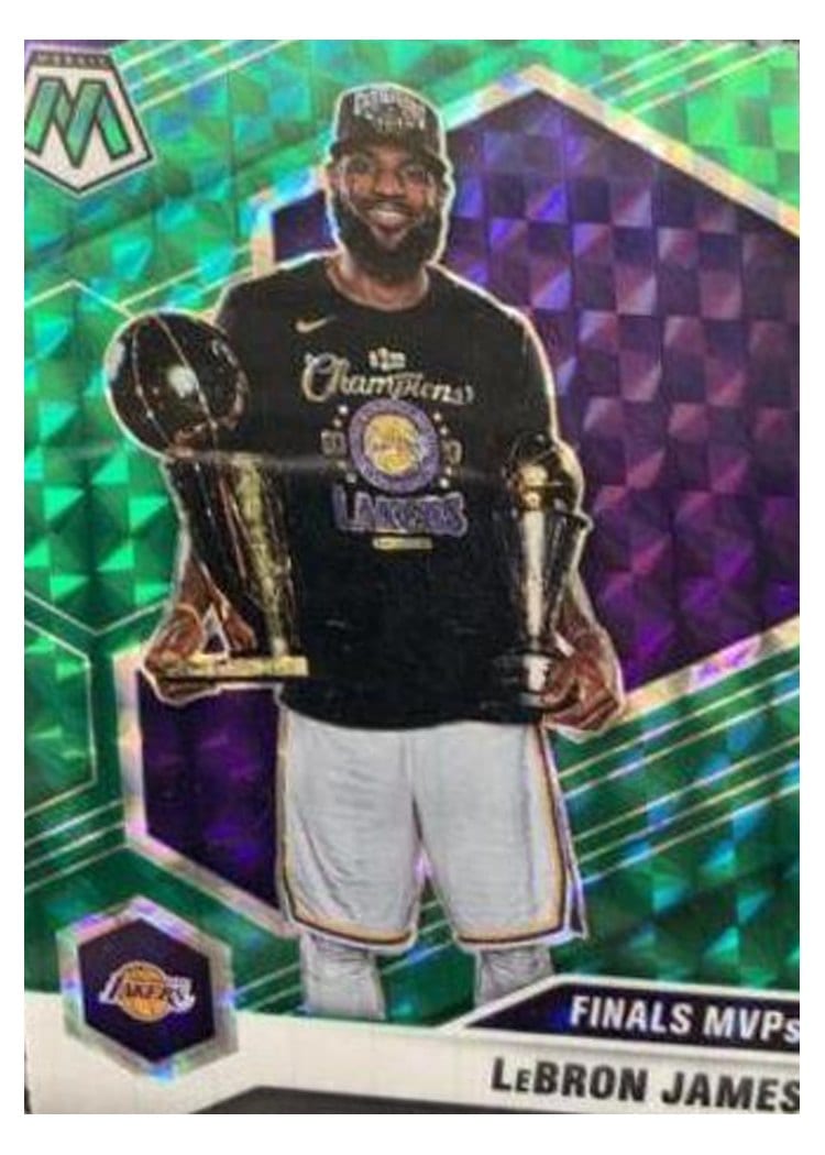 2020 Panini Mosaic LeBron James #297 card