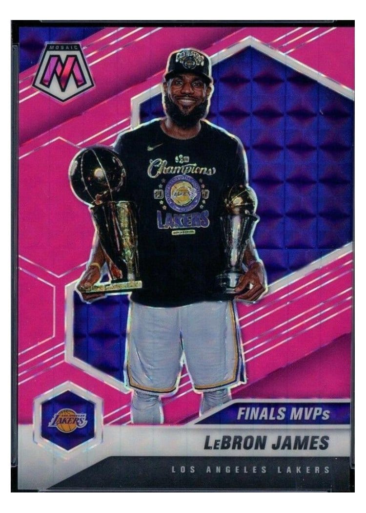2020 Panini Mosaic LeBron James #297 card