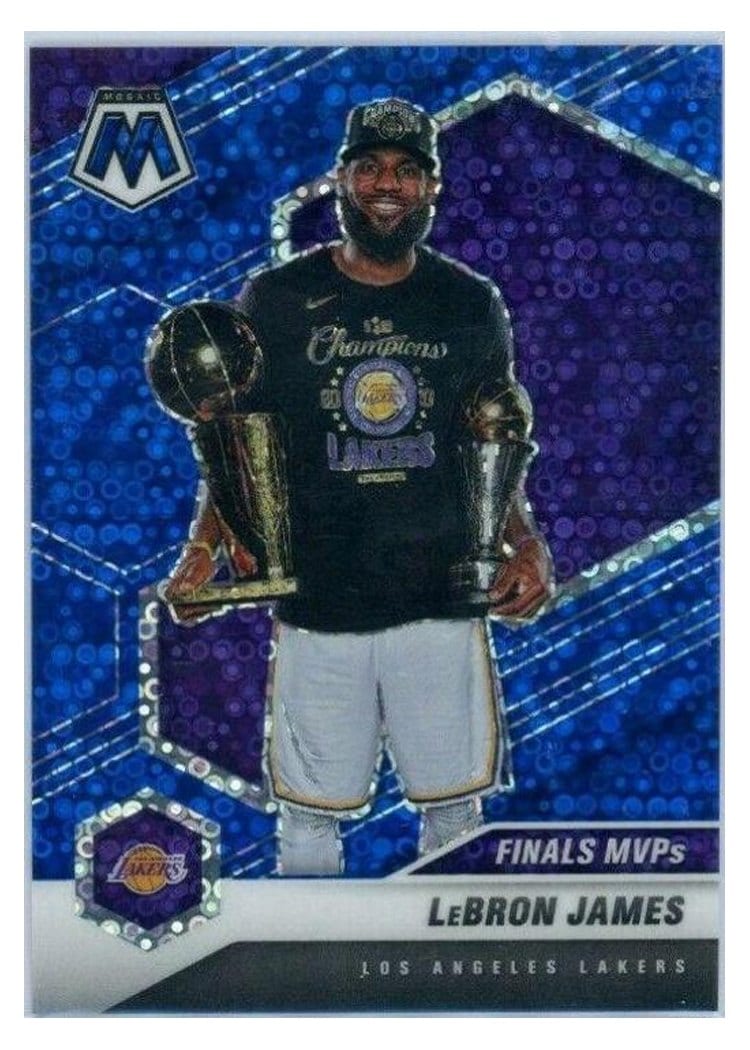 2020 Panini Mosaic LeBron James #297 card