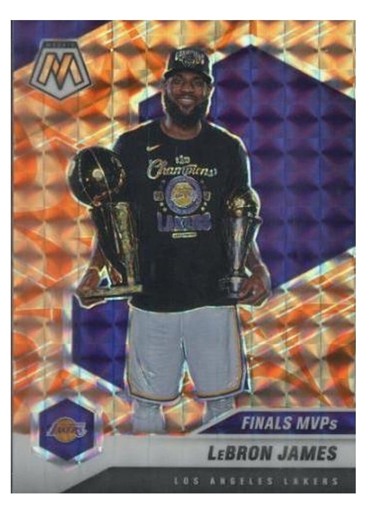 2020 Panini Mosaic LeBron James #297 card