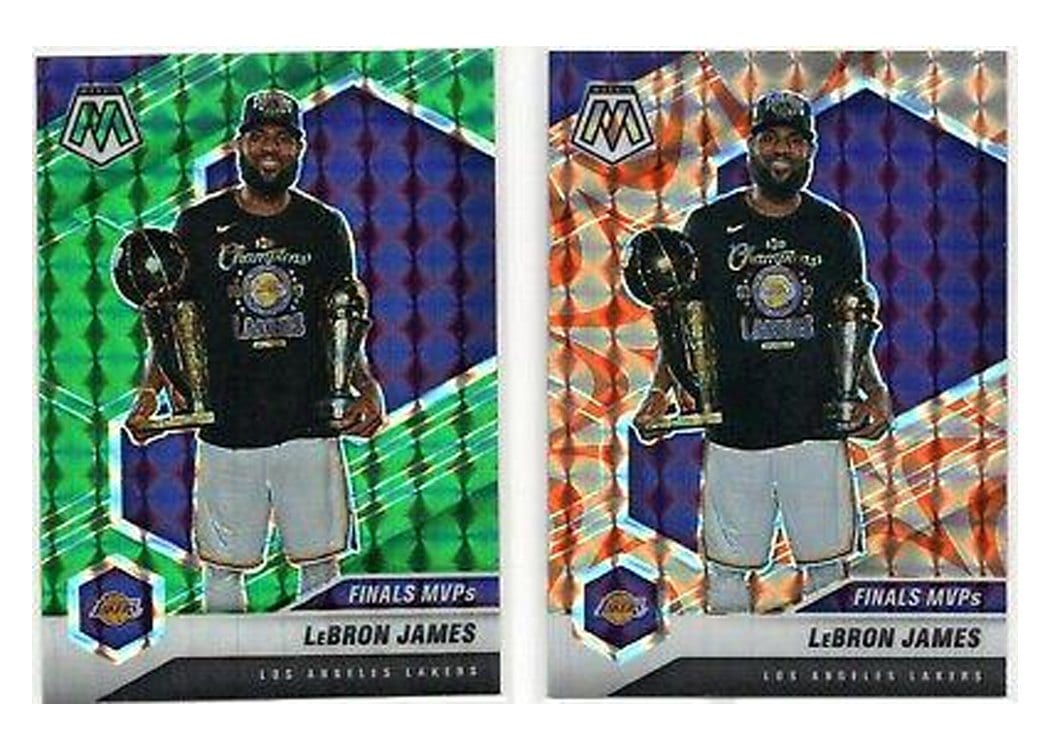 2020 Panini Mosaic LeBron James #297 card