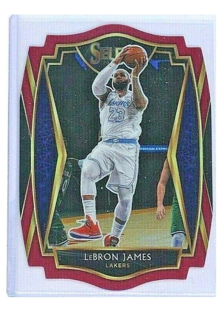 2020 Panini Select LeBron James #113 card