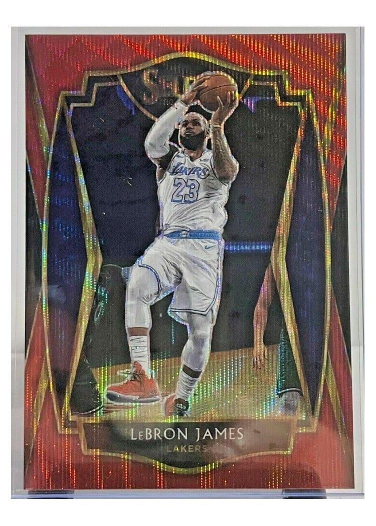 2020 Panini Select LeBron James #113 card