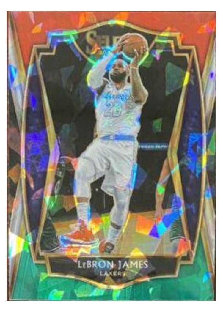 2020 Panini Select LeBron James #113 card