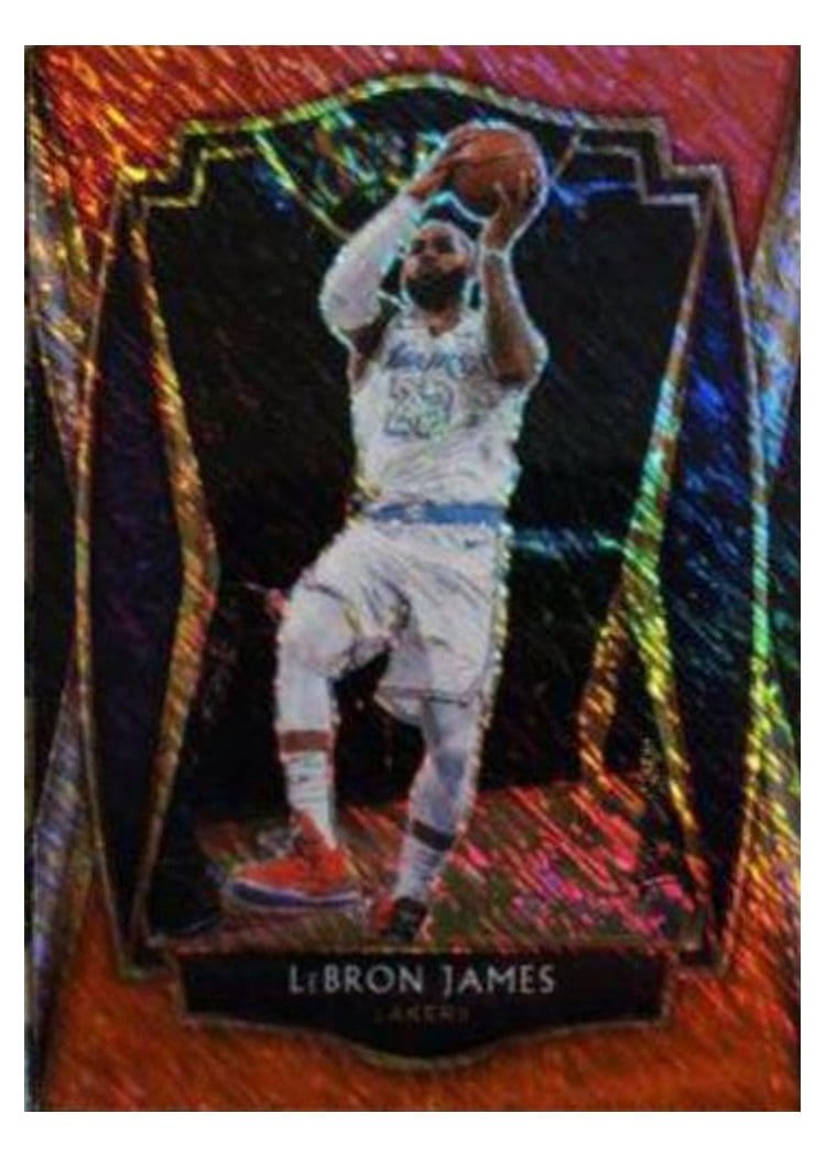 2020 Panini Select LeBron James #113 card