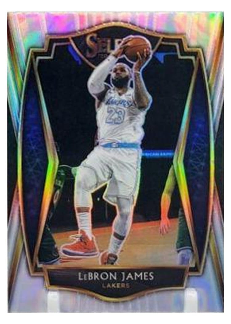2020 Panini Select LeBron James #113 card