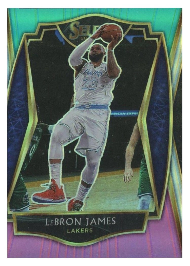2020 Panini Select LeBron James #113 card