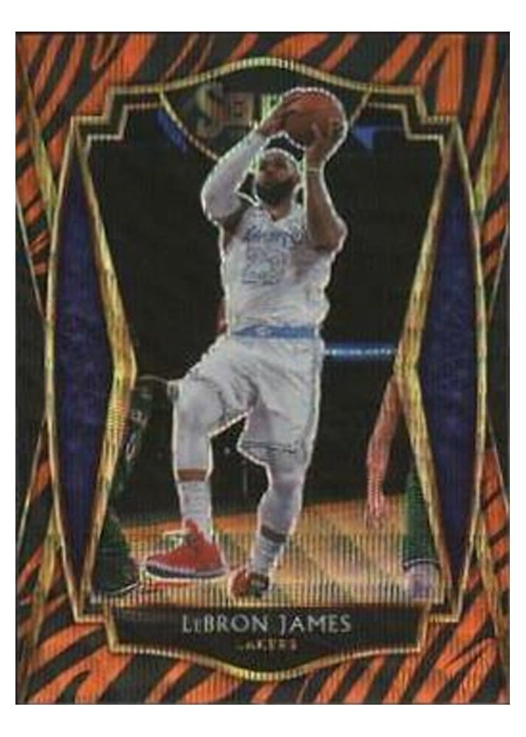 2020 Panini Select LeBron James #113 card