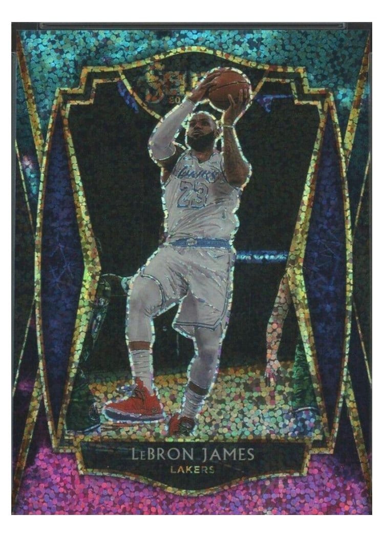 2020 Panini Select LeBron James #113 card