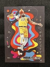 2021-22 Hoops Zero Gravity LeBron James #9 card