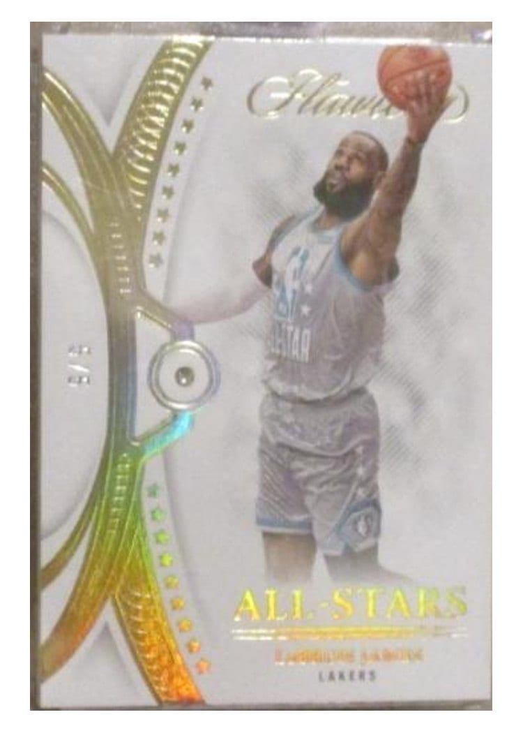 2021-22 Panini Flawless Base Set LeBron James #133 card