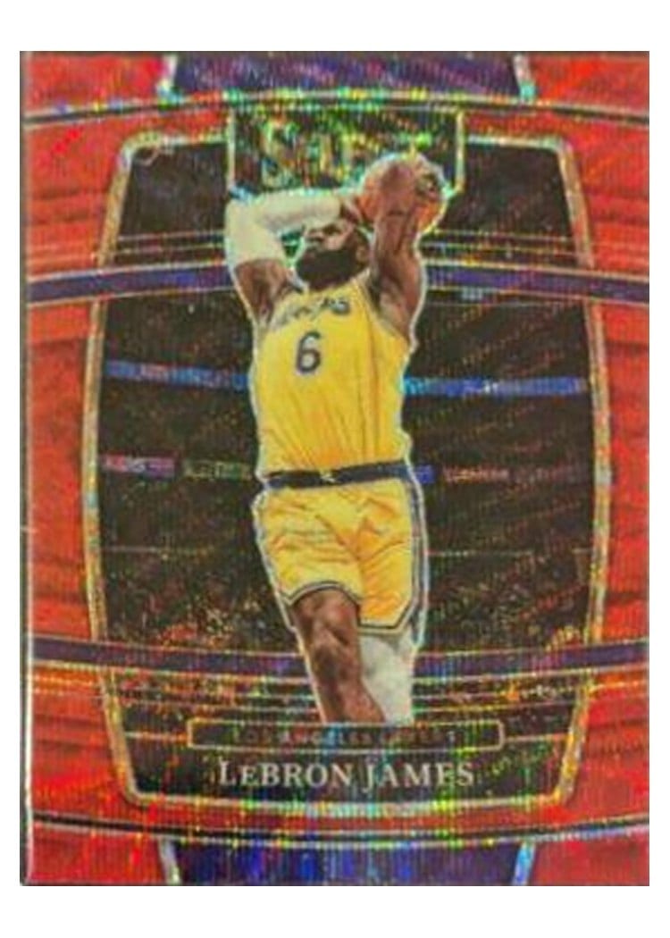 2021-22 Panini Select Base Set LeBron James #100 card